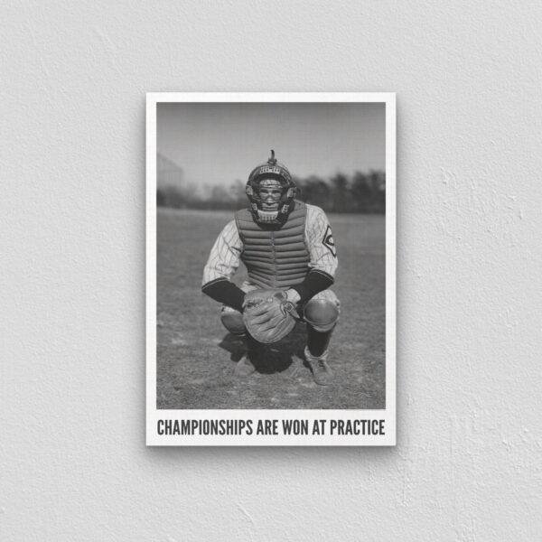 Championships Are Won At Practice - Vintage Photographs