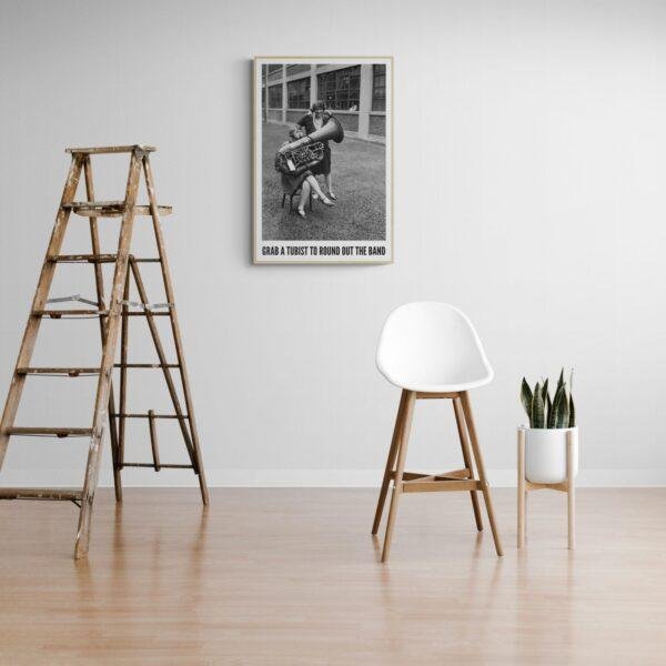 Grab A Tubist To Round Out The Band - Vintage Photographs