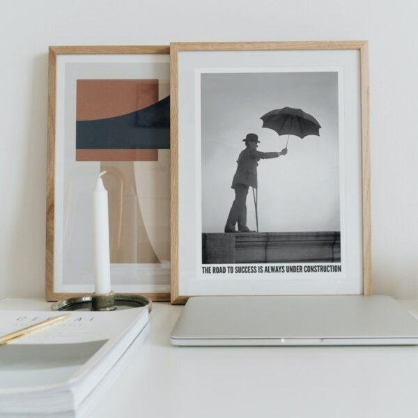 The Road To Success Is Always Under Construction - Vintage Photographs