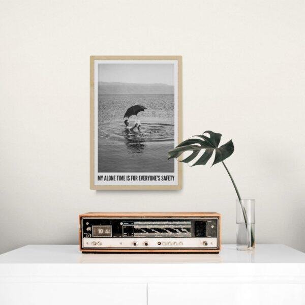 My Alone Time Is For Everyone's Safety - Vintage Photographs