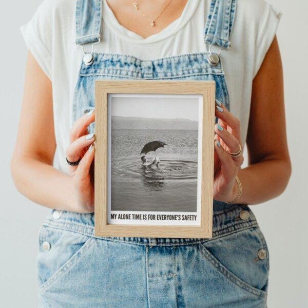 My Alone Time Is For Everyone's Safety - Vintage Photographs