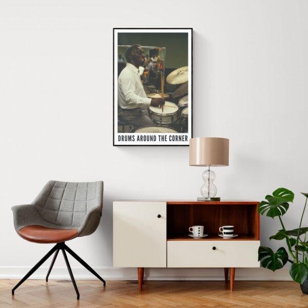 Art Blakey Jazz Poster: A Unique Music Gift | Ideal for Elevating Your Living Room Decor