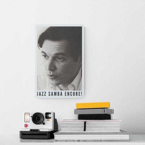 Tom Jobim Jazz Poster: A Unique Music Gift | Ideal for Elevating Your Living Room Decor
