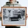 Monroe Motor Car - Vintage Car Poster