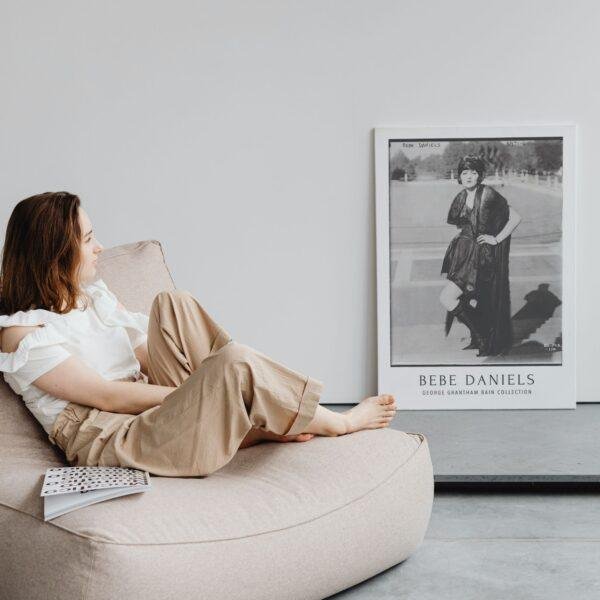 Bebe Daniels Silent Film Star Poster | 1920s Hollywood Actress | Classic Movie Icon, Silent Era Celeb, Vintage Cinema Art Print