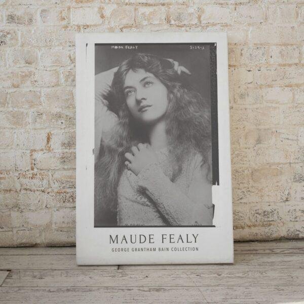 Maude Fealy Silent Screen Star Poster | Early Cinema Icon | 1920s Film Legend, Vintage Hollywood Actress, Silent Movie Star Print