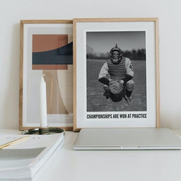 Championships Are Won At Practice - Vintage Photographs