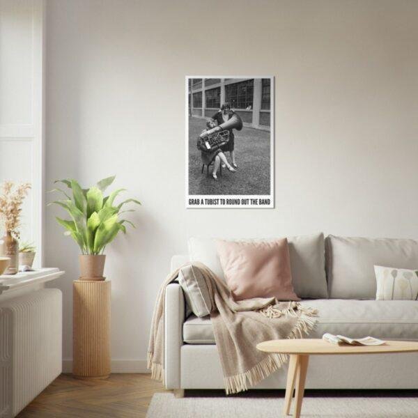 Grab A Tubist To Round Out The Band - Vintage Photographs