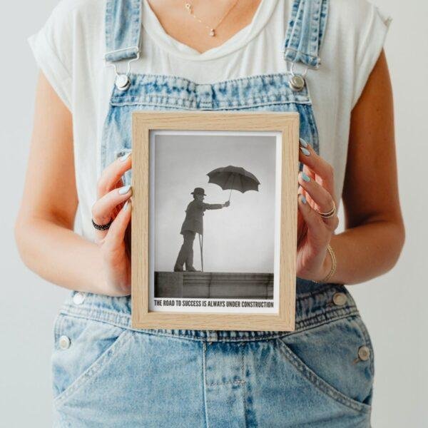 The Road To Success Is Always Under Construction - Vintage Photographs