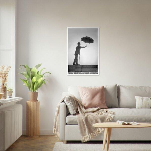 The Road To Success Is Always Under Construction - Vintage Photographs