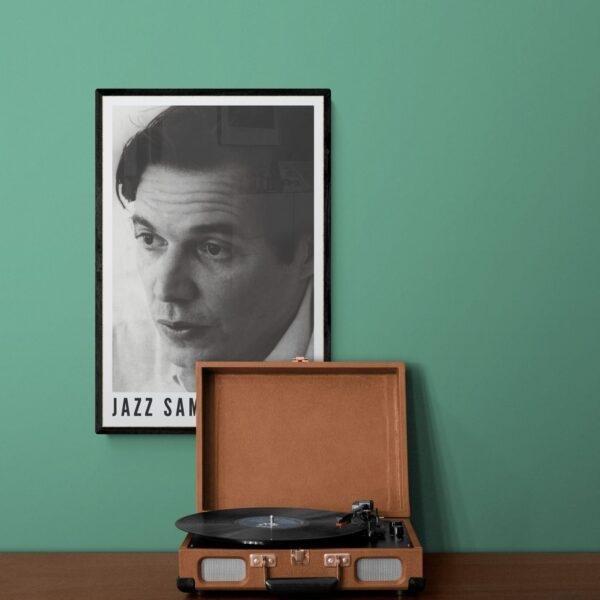 Tom Jobim Jazz Poster: A Unique Music Gift | Ideal for Elevating Your Living Room Decor
