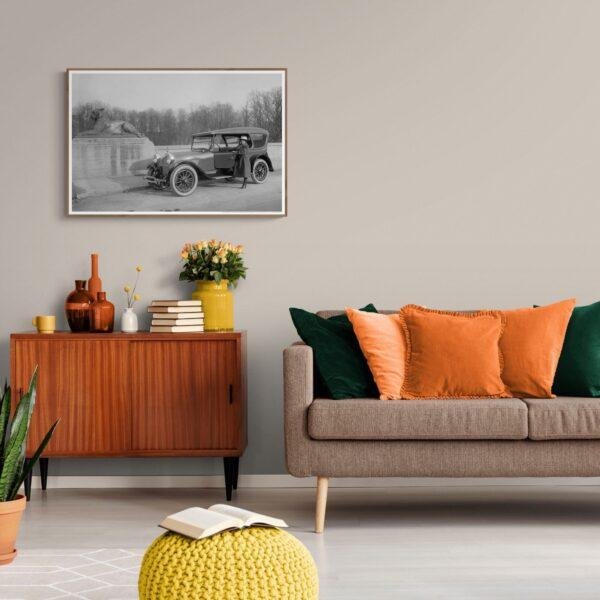 Oldsmobile Motor Car - Vintage Car Poster