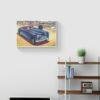 Austin A40 Sports Wall Art, Classic British Car Poster, Automobile Art, Retro Car Print for Home or Garage