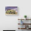 Austin A40 Sports Poster, Classic British Car Print, Automobile Art, Vintage Car Wall Decor