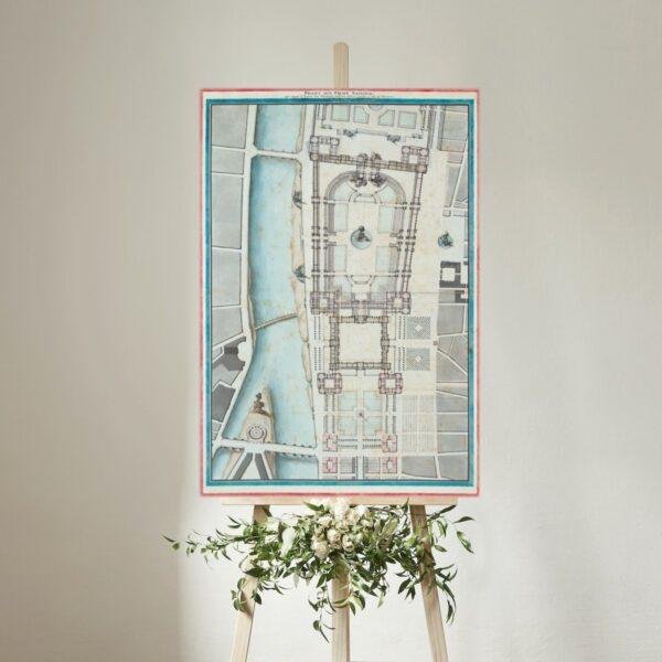 The Louvre Museum - Architectural Prints