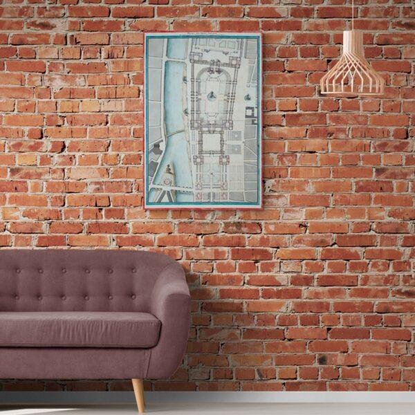 The Louvre Museum - Architectural Prints