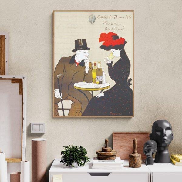 Leonetto Cappiello Absinthe Poster: Vintage Art Nouveau Wall Art