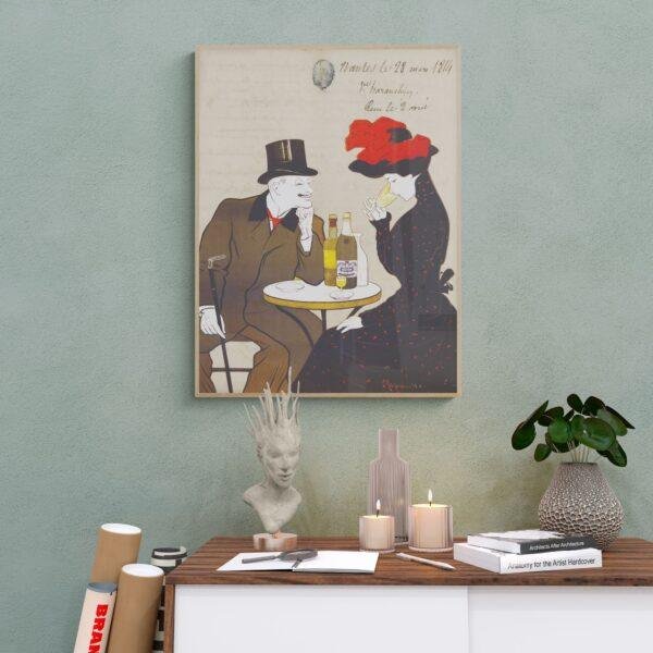 Leonetto Cappiello Absinthe Poster: Vintage Art Nouveau Wall Art