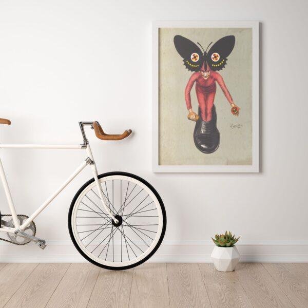 Leonetto Cappiello: Papillon Noir | Master of Art Nouveau & Poster Art | Vintage Poster | Trendy Wall Art