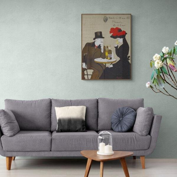 Leonetto Cappiello Absinthe Poster: Vintage Art Nouveau Wall Art