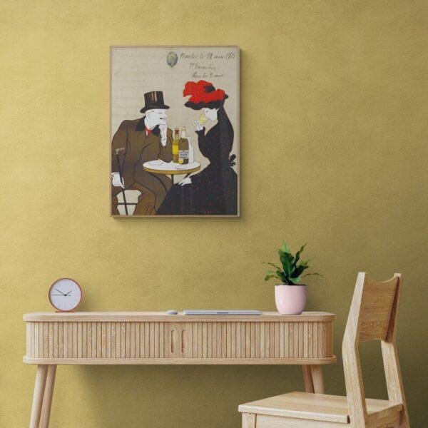 Leonetto Cappiello Absinthe Poster: Vintage Art Nouveau Wall Art