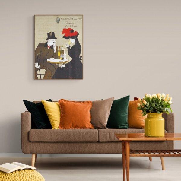 Leonetto Cappiello Absinthe Poster: Vintage Art Nouveau Wall Art