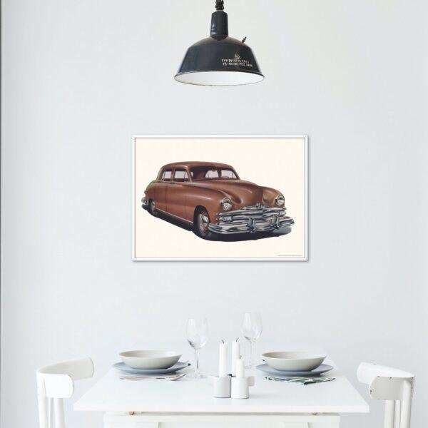 1949 Kaiser Special Sedan - Car Poster instant download