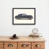 1949 Kaiser Virginian - Car Poster instant download