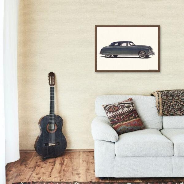 1949 Kaiser Virginian - Car Poster instant download
