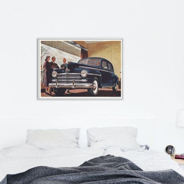 1948 Plymouth Deluxe - Car Poster instant download