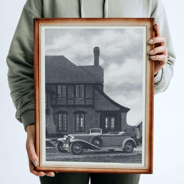 1929 Cord Phaeton Sedan Open - Car Poster instant download