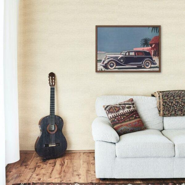 1935 Lincoln The Five Passenger Two Window Sedan - Car Poster instant download