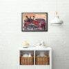 Vintage Car Poster - Buick 1947 Lineup Wall Art, Classic Automobile Print for Car Enthusiasts & Vintage Decor Gift