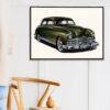 1949 Kaiser Deluxe - Car Poster instant download