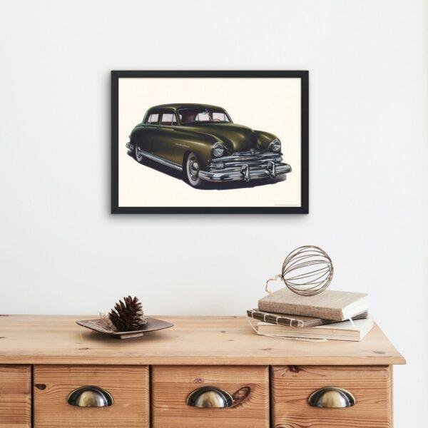 1949 Kaiser Deluxe - Car Poster instant download