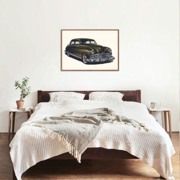 1949 Kaiser Deluxe - Car Poster instant download