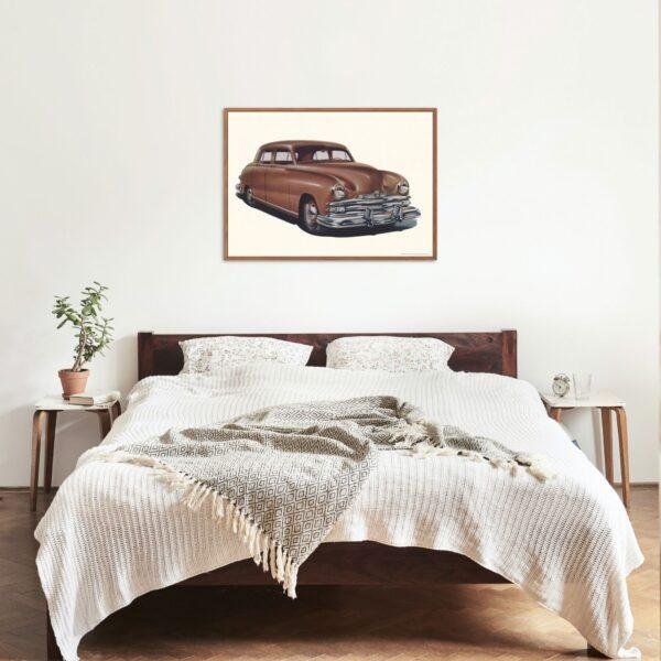 1949 Kaiser Special Sedan - Car Poster instant download