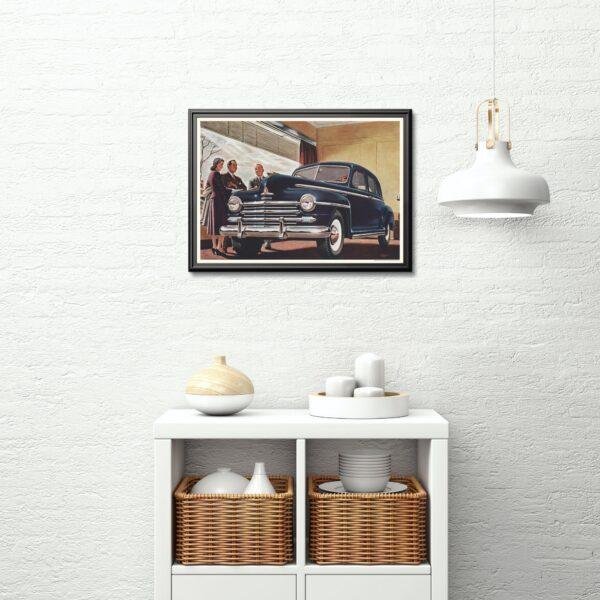 1948 Plymouth Deluxe - Car Poster instant download