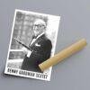 Benny Goodman Jazz Poster: A Unique Music Gift | Perfect for Enhancing Your Office Wall Art