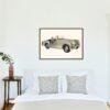 Triumph TR2 Poster – British Sports Car Art, Classic British Car Print, Vintage Automobile Wall Decor, Printable Art