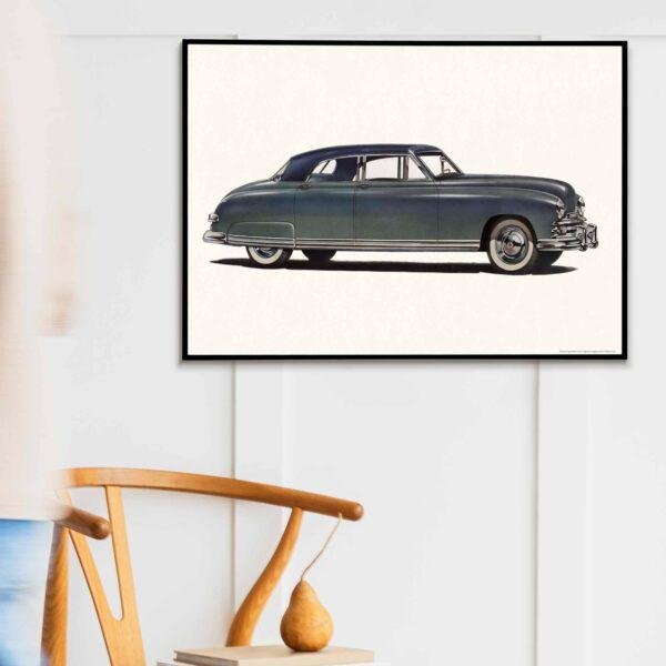 1949 Kaiser Virginian - Car Poster instant download