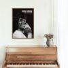 Sarah Vaughan Jazz Poster: The Divine One, Music Room Decor