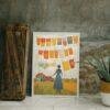 Clementine Hunter: Washing Day, framed poster – naive artists folk art, perfect for Louisiana-inspired decor and unique wall display