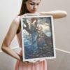 A Journey to the Moonlit Isle | Rare Art Academia | Arthur Rackham's Untold Fairy Fantasy Print