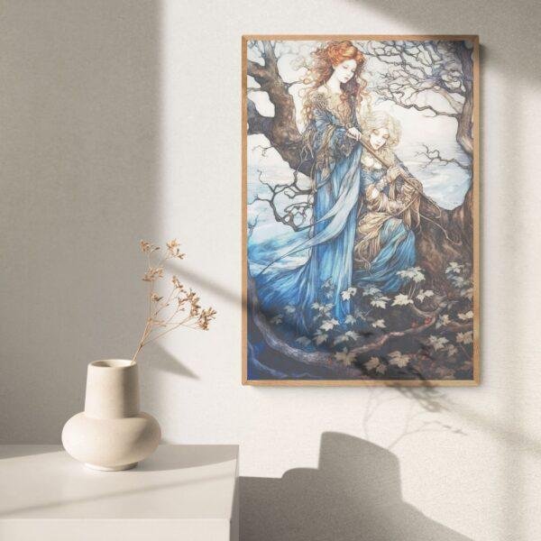 A Journey to the Moonlit Isle | Rare Art Academia | Arthur Rackham's Untold Fairy Fantasy Print