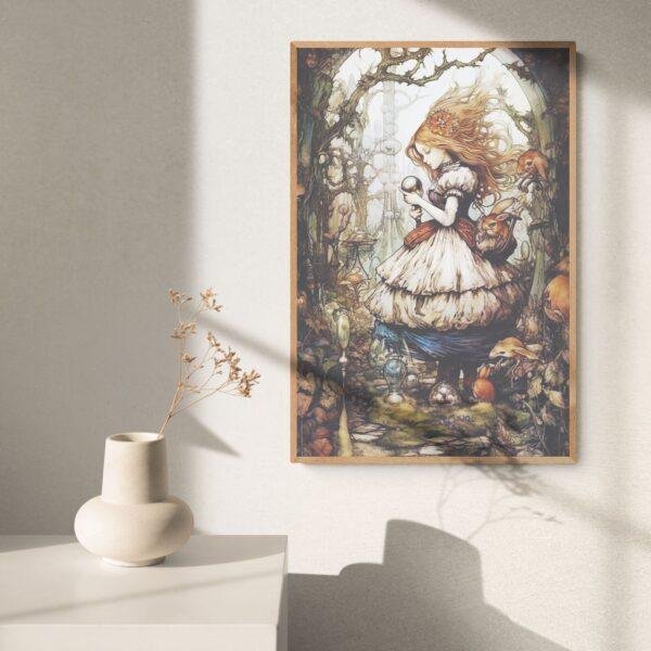 Legends of the Ancient Forests | Rare Art Academia | Arthur Rackham's Untold Fairy Fantasy Print