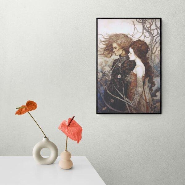 The Enchanted Forest | Rare Art Academia | Arthur Rackham's Untold Fairy Fantasy Print