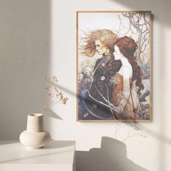 The Enchanted Forest | Rare Art Academia | Arthur Rackham's Untold Fairy Fantasy Print