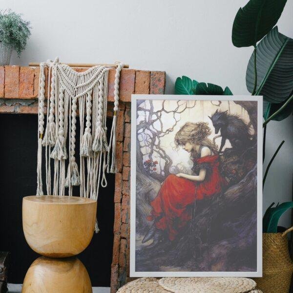 The Fairy Queen's Tapestry | Rare Art Academia | Arthur Rackham's Untold Fairy Fantasy Print