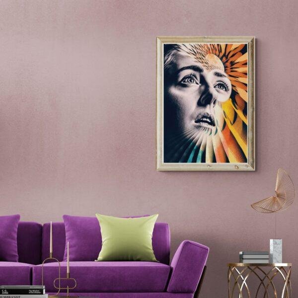 Celestial Inquiry - Explore the World of Surrealism Art - Dive into Reimagined Man Ray Masterpieces